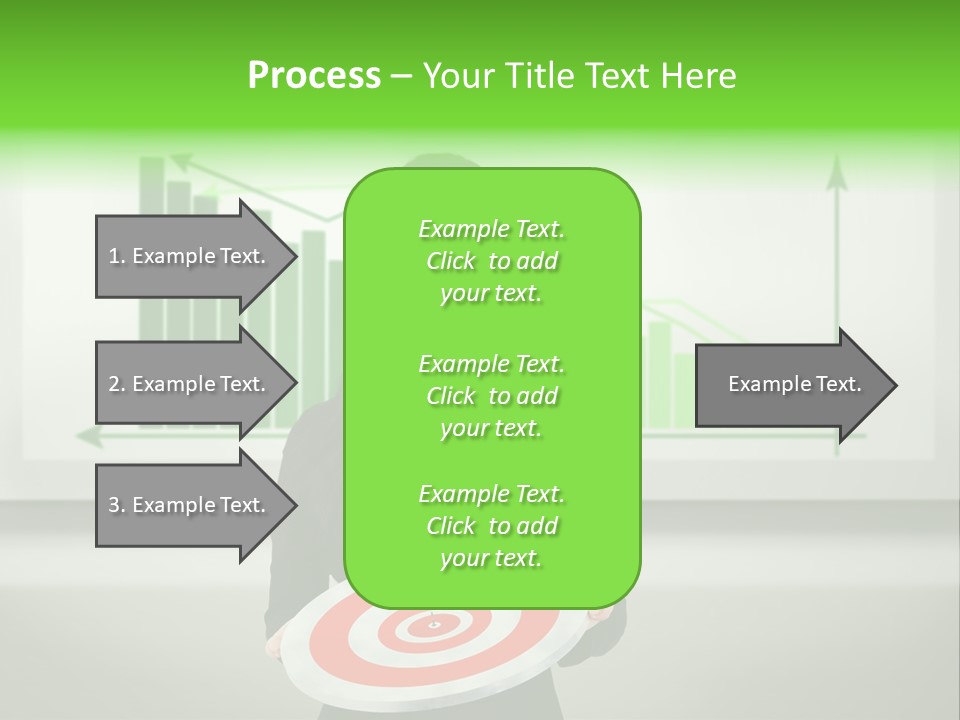 Statistics Target Whiteboard PowerPoint Template