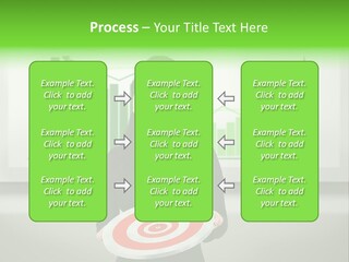 Statistics Target Whiteboard PowerPoint Template