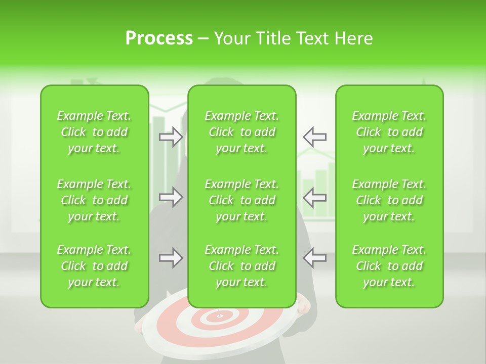 Statistics Target Whiteboard PowerPoint Template