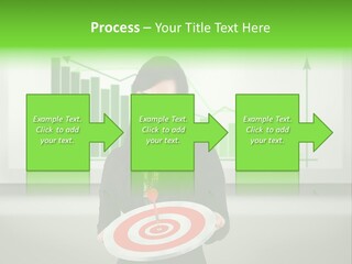 Statistics Target Whiteboard PowerPoint Template