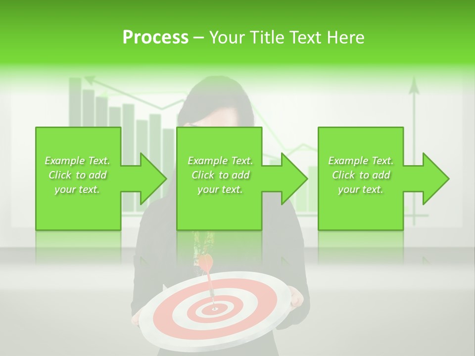 Statistics Target Whiteboard PowerPoint Template