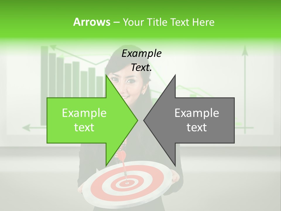 Statistics Target Whiteboard PowerPoint Template