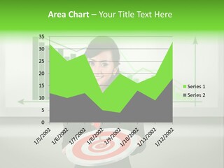 Statistics Target Whiteboard PowerPoint Template