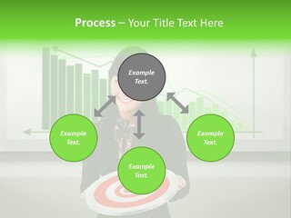 Statistics Target Whiteboard PowerPoint Template