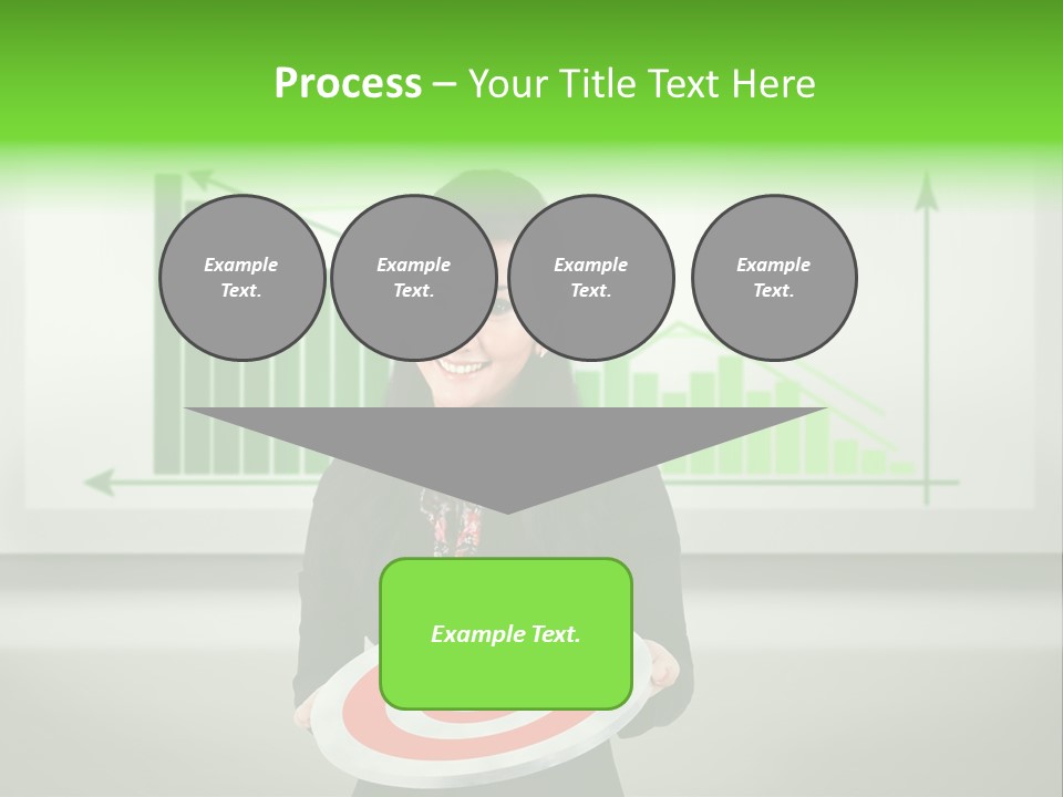 Statistics Target Whiteboard PowerPoint Template