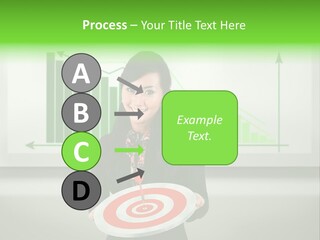 Statistics Target Whiteboard PowerPoint Template