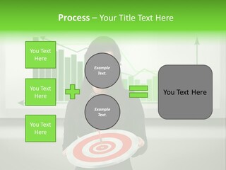 Statistics Target Whiteboard PowerPoint Template