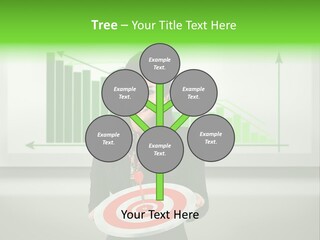 Statistics Target Whiteboard PowerPoint Template
