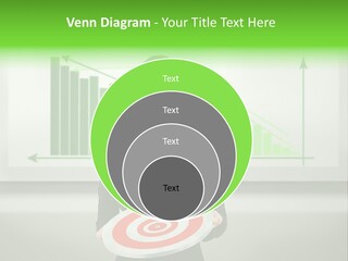 Statistics Target Whiteboard PowerPoint Template
