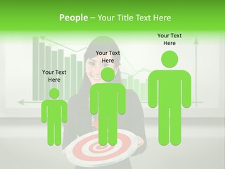 Statistics Target Whiteboard PowerPoint Template