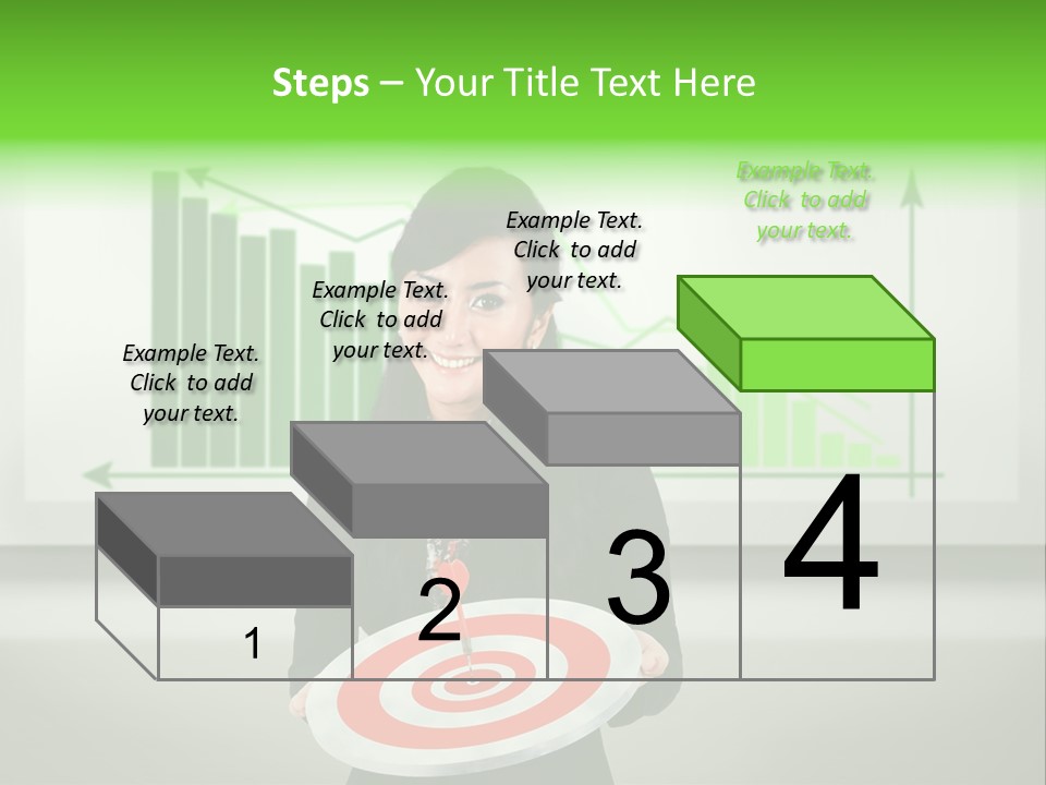 Statistics Target Whiteboard PowerPoint Template