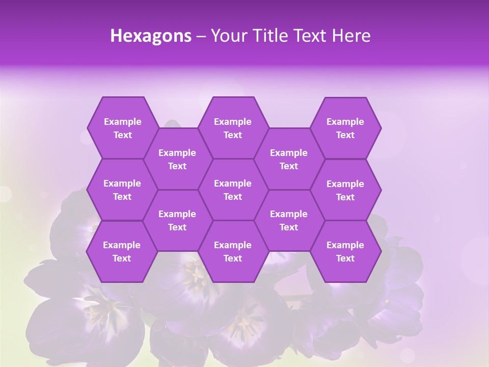 Bunch Of Blossom Sweet PowerPoint Template