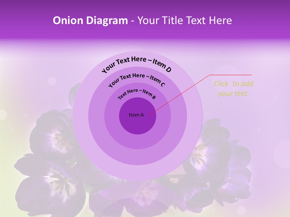 Bunch Of Blossom Sweet PowerPoint Template