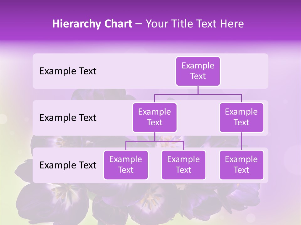 Bunch Of Blossom Sweet PowerPoint Template