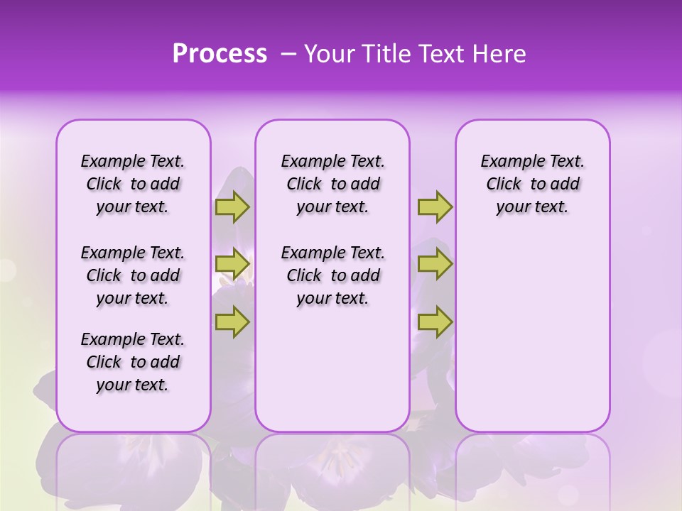 Bunch Of Blossom Sweet PowerPoint Template