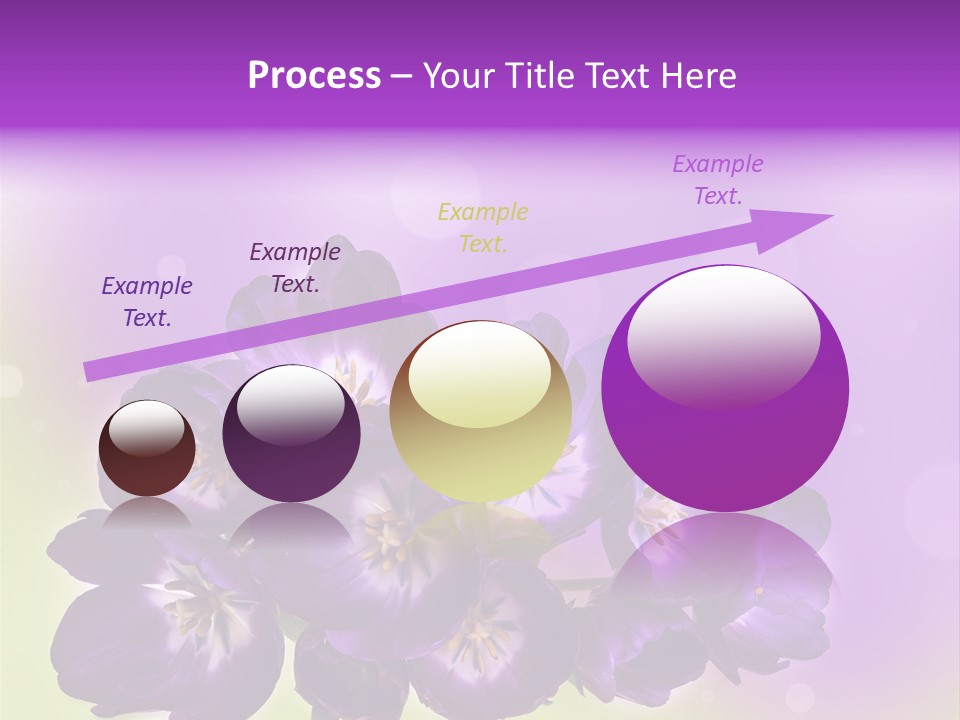 Bunch Of Blossom Sweet PowerPoint Template