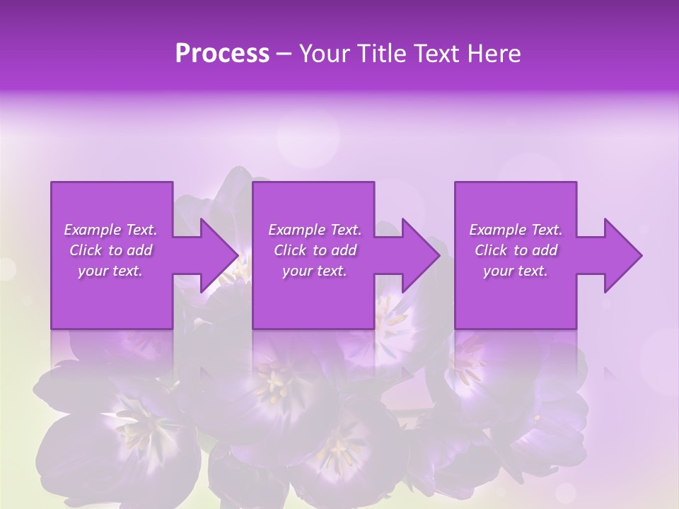 Bunch Of Blossom Sweet PowerPoint Template