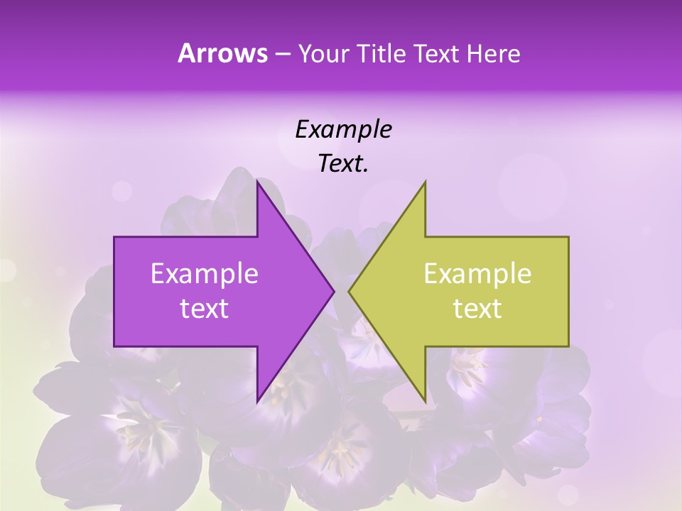 Bunch Of Blossom Sweet PowerPoint Template