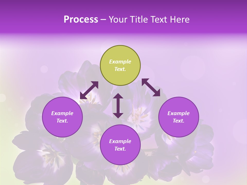Bunch Of Blossom Sweet PowerPoint Template