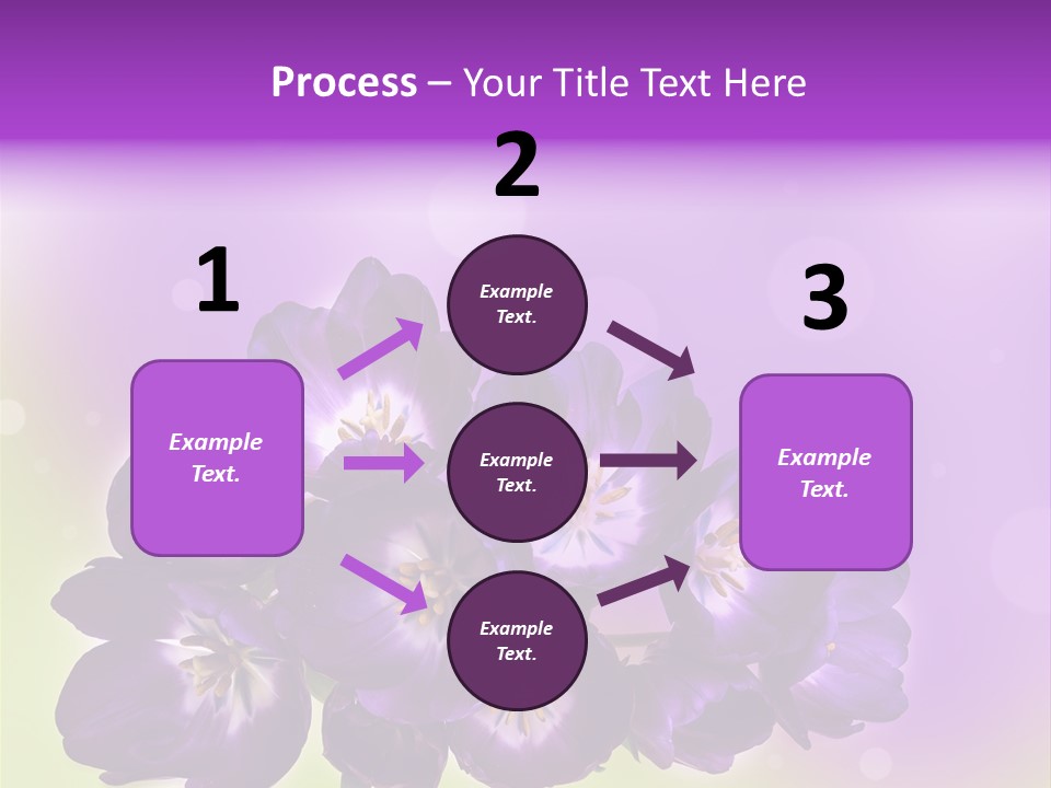 Bunch Of Blossom Sweet PowerPoint Template