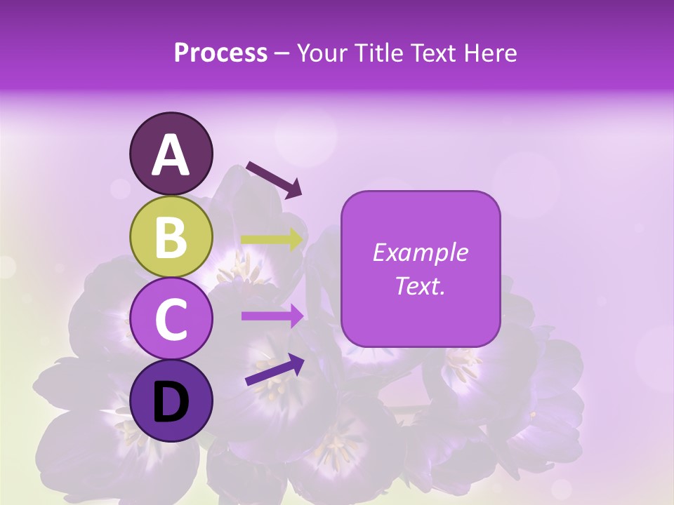 Bunch Of Blossom Sweet PowerPoint Template