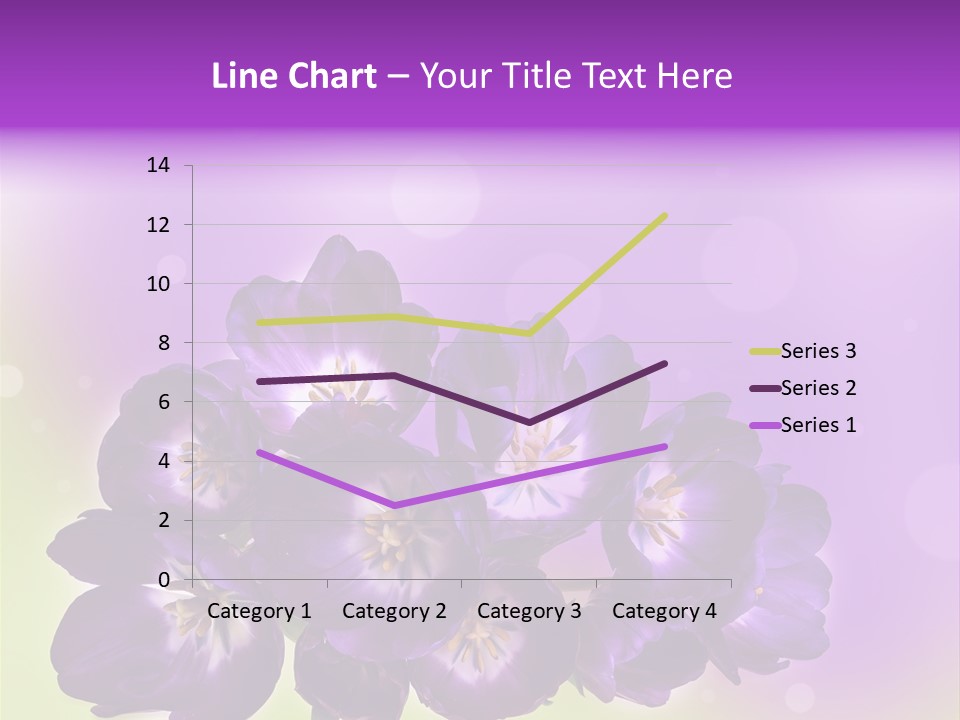Bunch Of Blossom Sweet PowerPoint Template