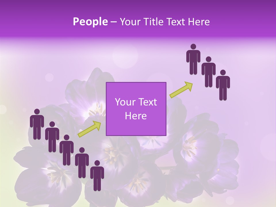 Bunch Of Blossom Sweet PowerPoint Template