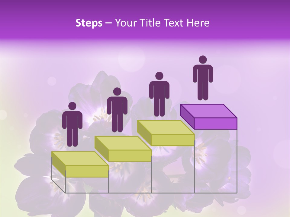 Bunch Of Blossom Sweet PowerPoint Template