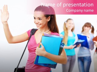 Lecture College Casual PowerPoint Template