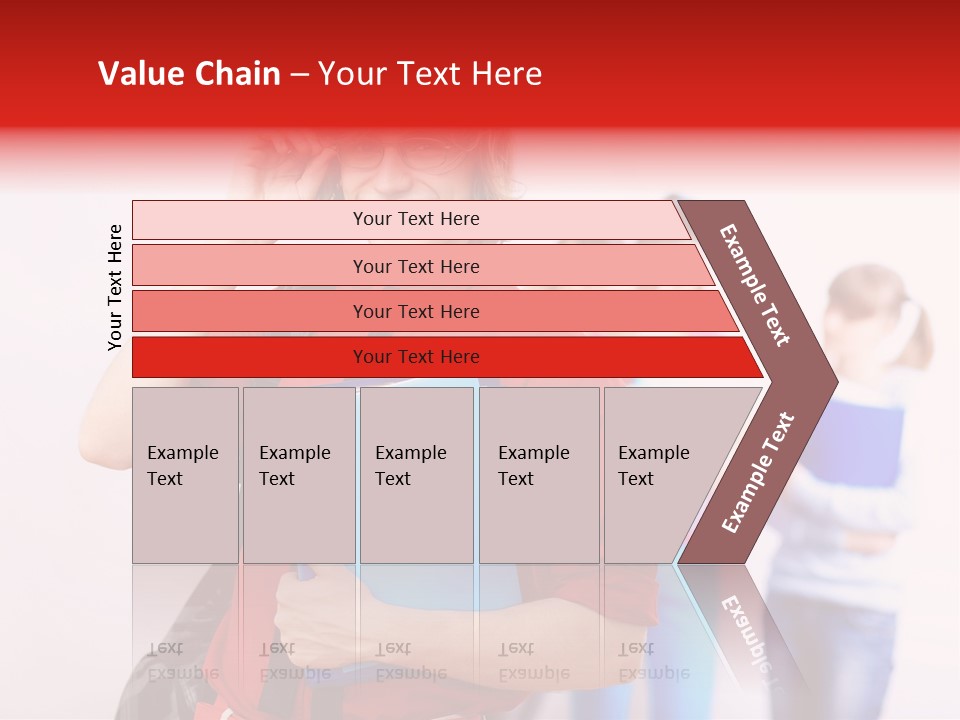 Beautiful Pupils Man PowerPoint Template