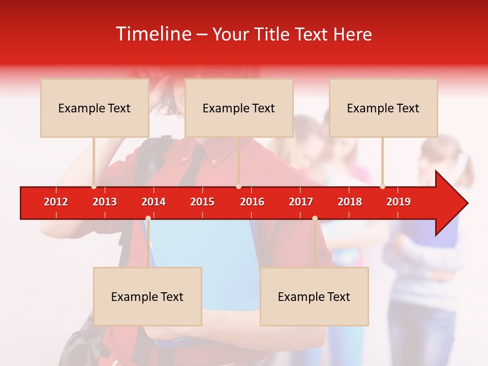 Beautiful Pupils Man PowerPoint Template