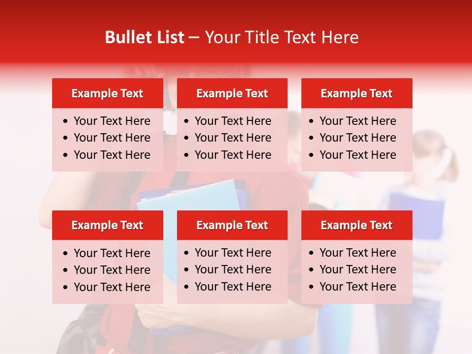 Beautiful Pupils Man PowerPoint Template