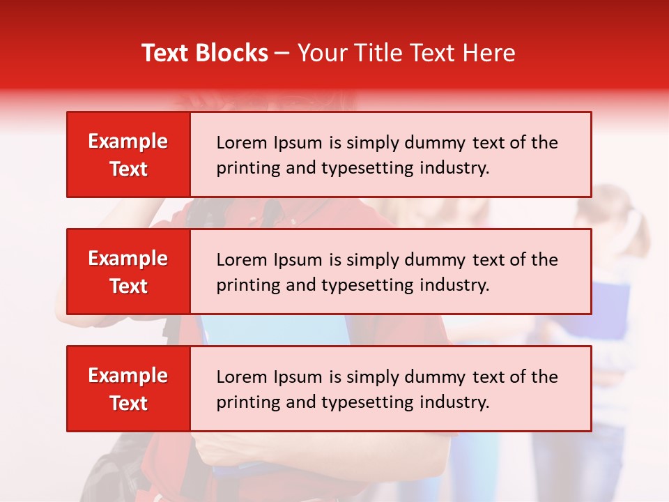 Beautiful Pupils Man PowerPoint Template