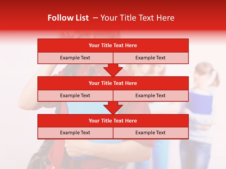 Beautiful Pupils Man PowerPoint Template