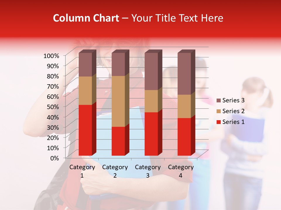 Beautiful Pupils Man PowerPoint Template