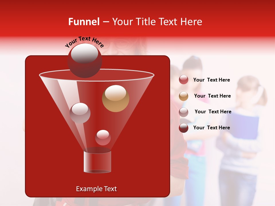 Beautiful Pupils Man PowerPoint Template