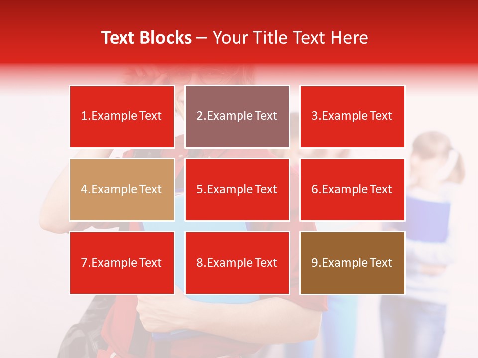 Beautiful Pupils Man PowerPoint Template