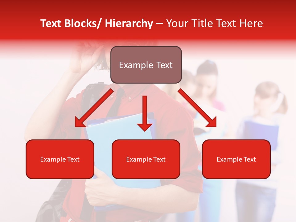 Beautiful Pupils Man PowerPoint Template