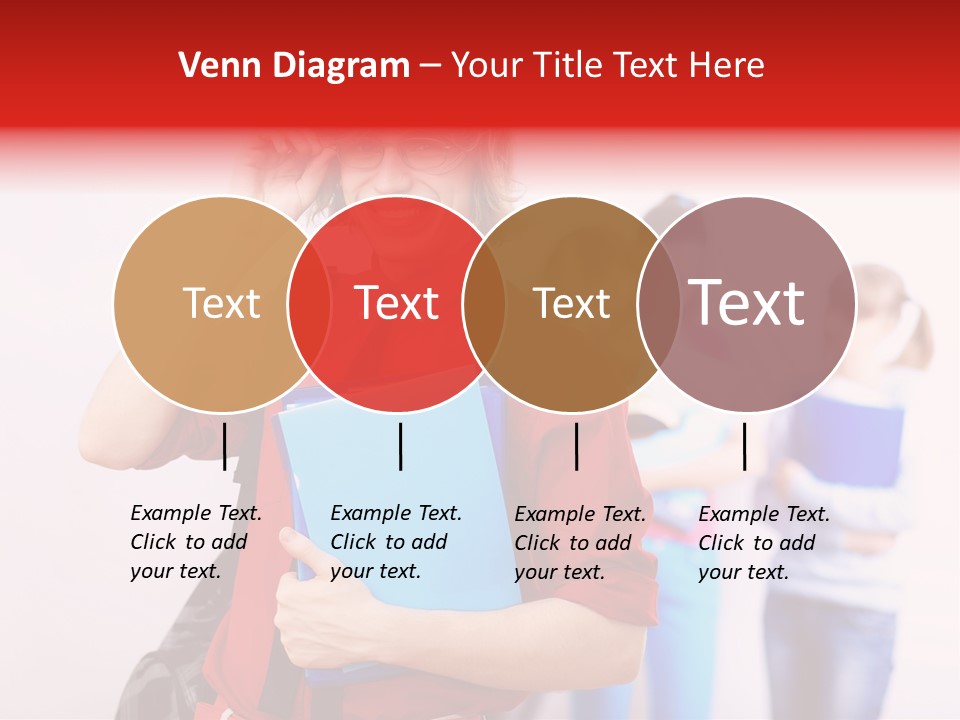 Beautiful Pupils Man PowerPoint Template