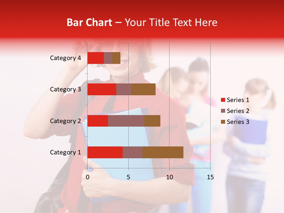 Beautiful Pupils Man PowerPoint Template