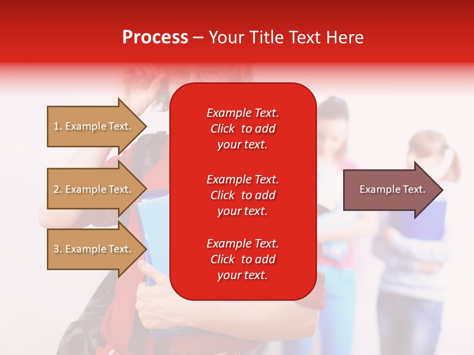 Beautiful Pupils Man PowerPoint Template