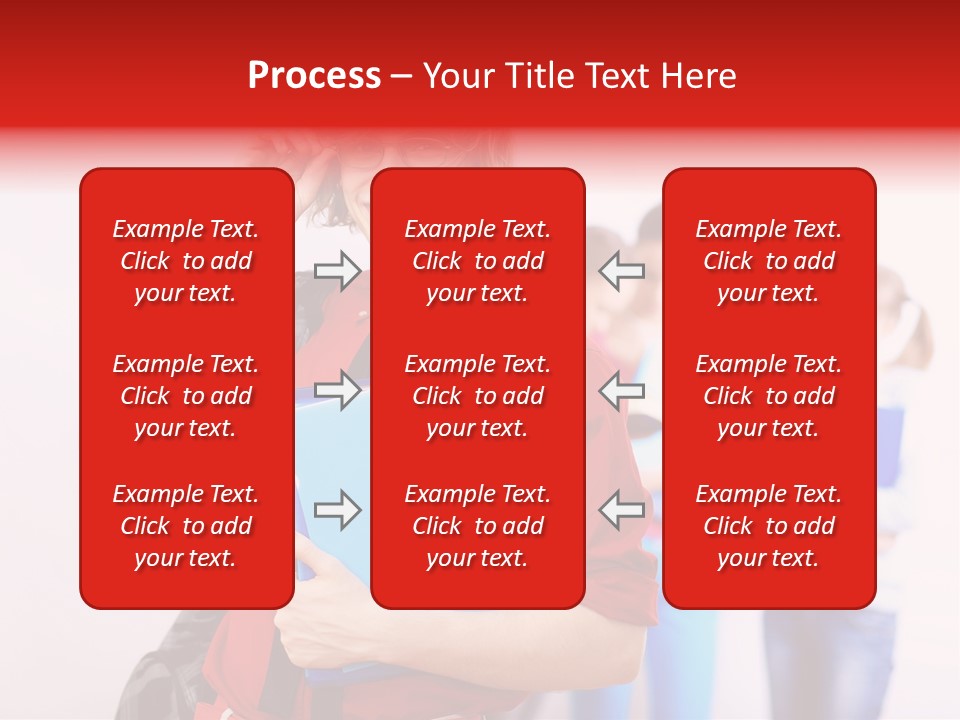 Beautiful Pupils Man PowerPoint Template