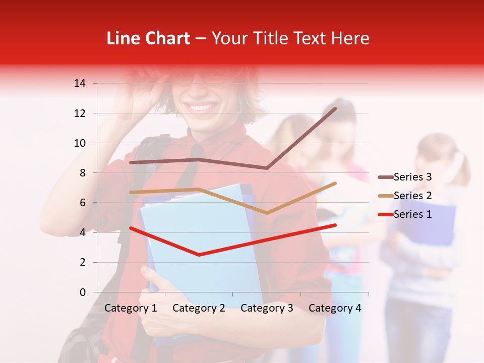Beautiful Pupils Man PowerPoint Template