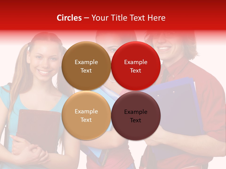 Hold Lecture Educated PowerPoint Template