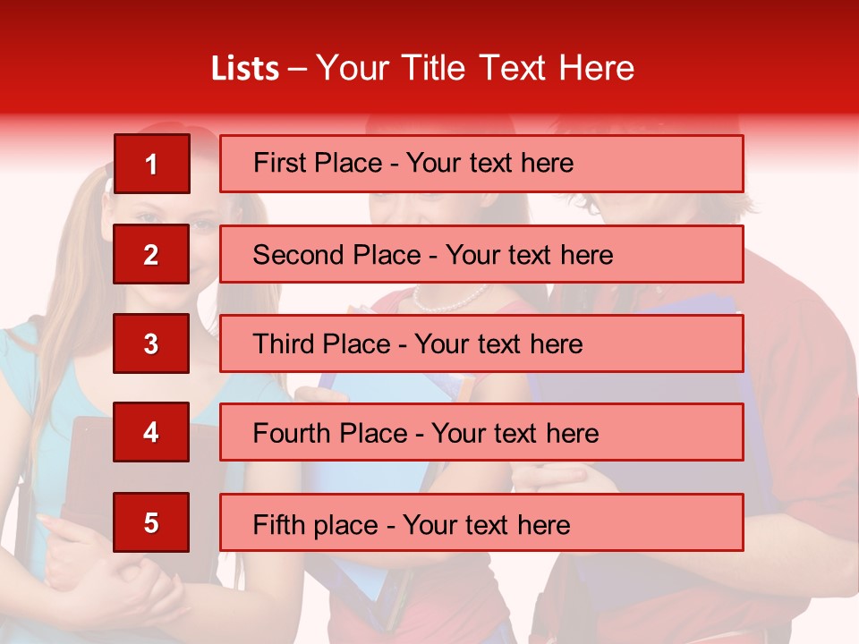 Hold Lecture Educated PowerPoint Template