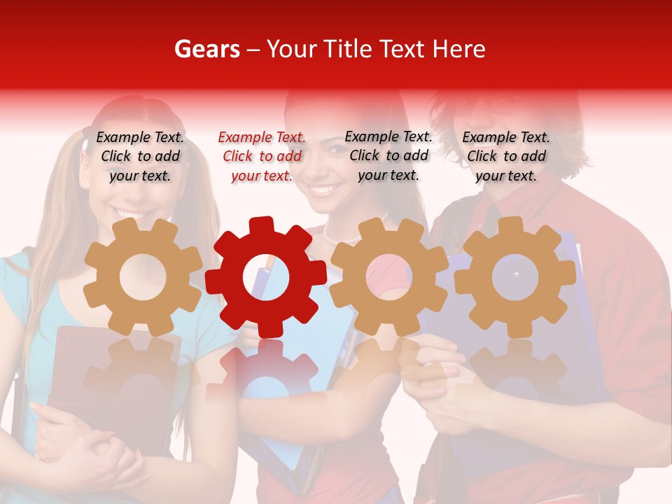 Hold Lecture Educated PowerPoint Template