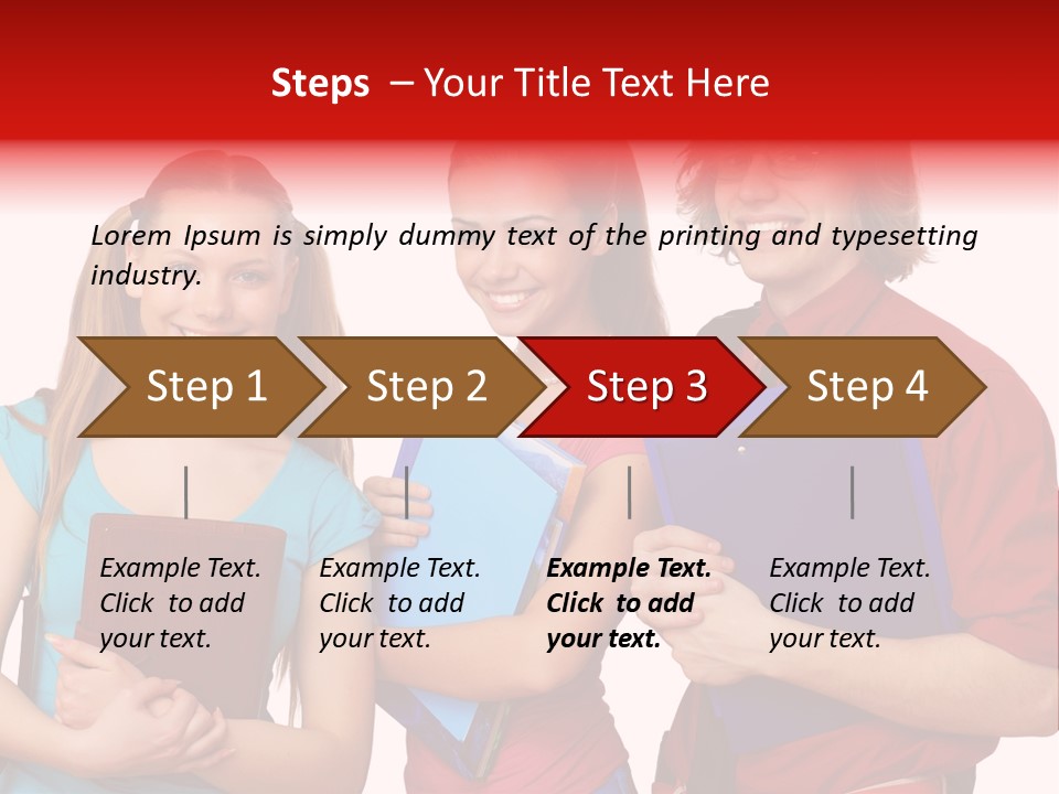 Hold Lecture Educated PowerPoint Template