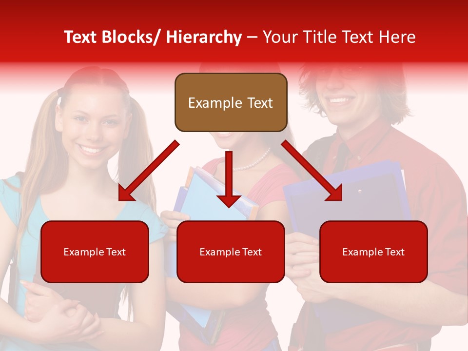Hold Lecture Educated PowerPoint Template