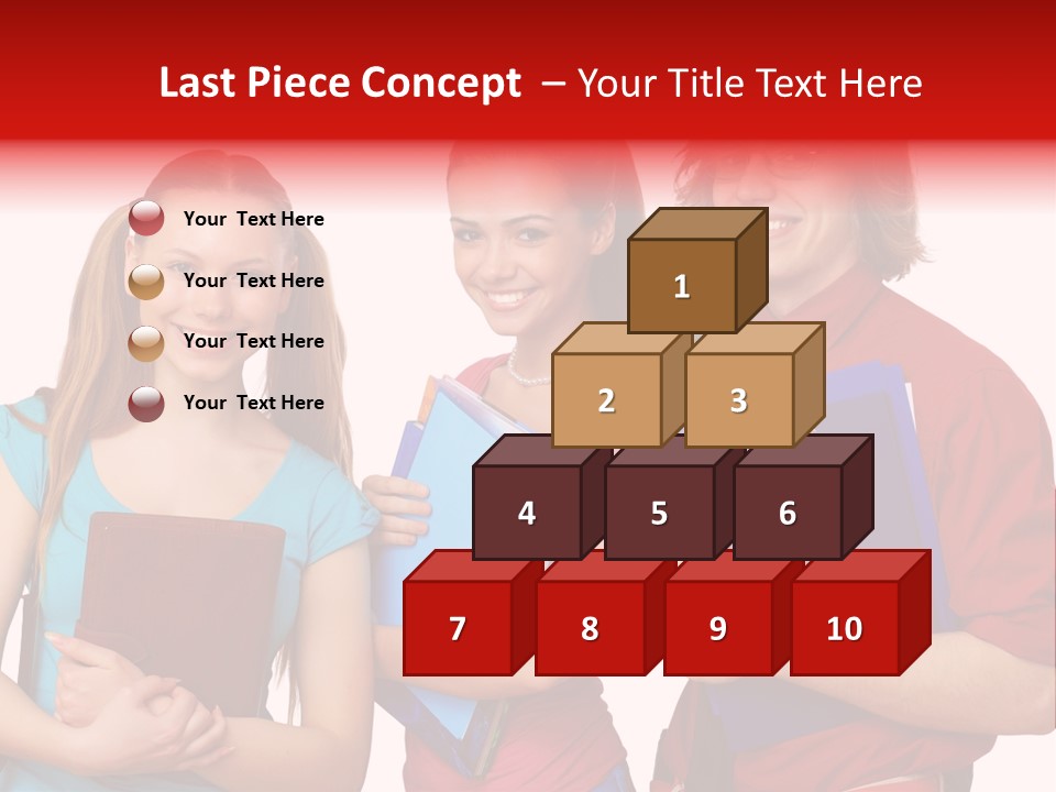 Hold Lecture Educated PowerPoint Template