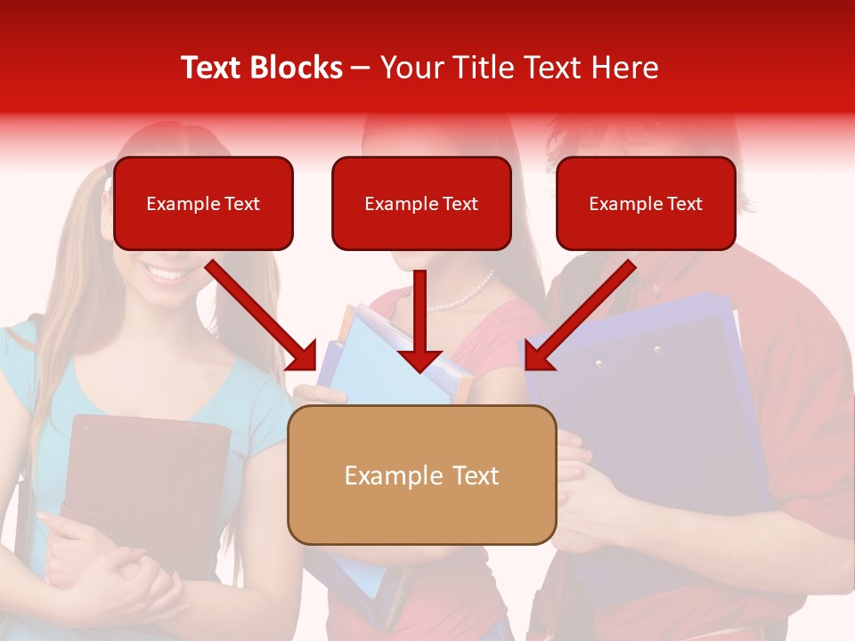 Hold Lecture Educated PowerPoint Template